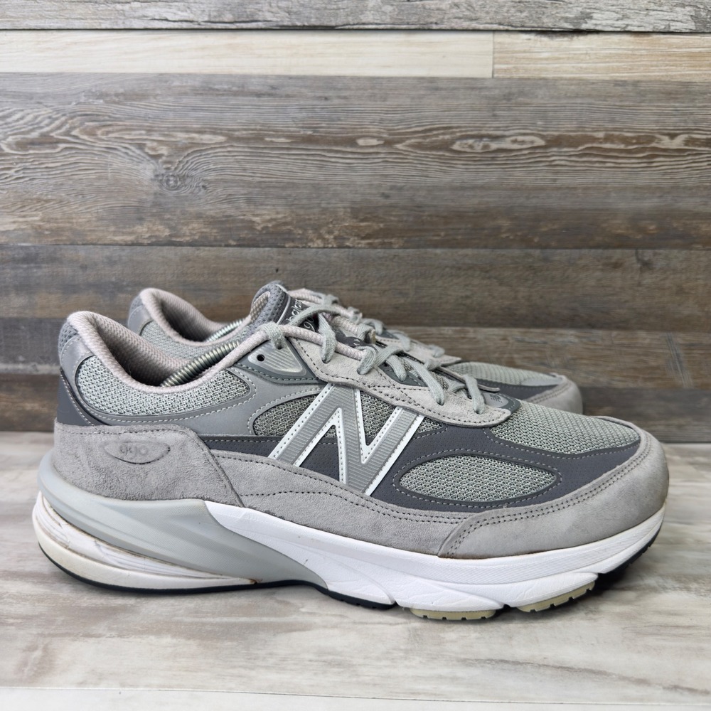 New Balance 990v6 Mens Size 11.5 4E Sneakers Made in USA M990GL6 Grey